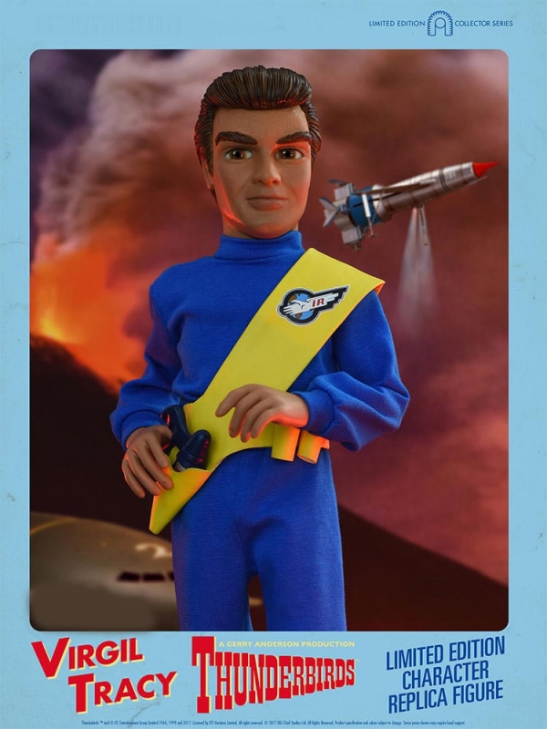 Thunderbirds Virgil Tracy 1/6 Scale Character Replica Figure LIMITED EDITION - Click Image to Close