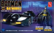 Batman 1989 Batmobile with Resin Figure 1/24 Scale Model Kit