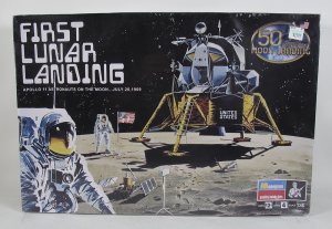 NASA Apollo 11 First Lunar Landing Monogram Model Kit 50th Anniversary LIMITED EDITION KIT