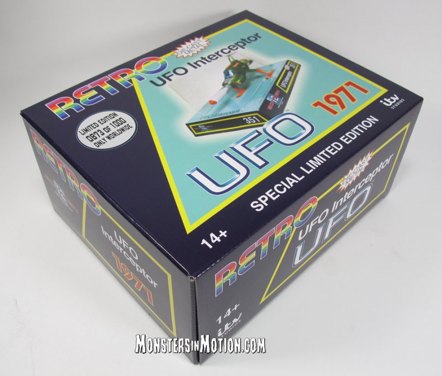UFO TV Series Interceptor Retro Dinky Diecast Replica Gerry Anderson - Click Image to Close