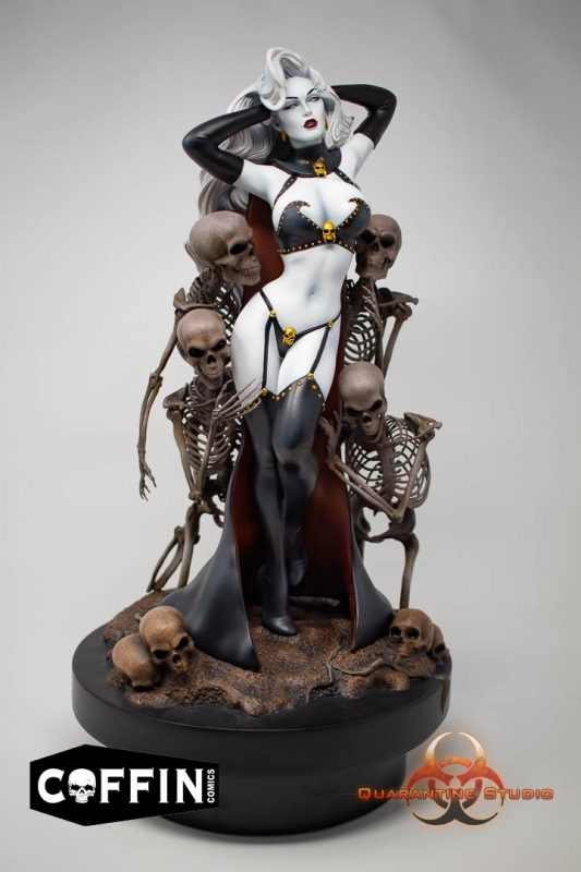 Lady Death - Reaper 1/6 Scale Collectible Statue - Click Image to Close