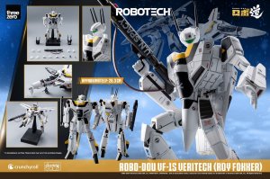 Macross Robotech VF-1S Veritech (Roy Fokker) Robo-Dou Transforming Figure by ThreeZero