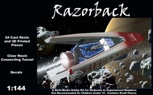 Expanse Razorback 1/144 Scale Resin Model Kit