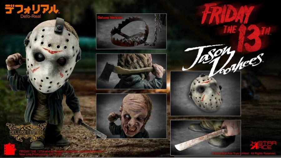 Friday the 13th 2009 Jason Voorhees Defo-Real Super Deformed Figure by Star Ace (DELUXE VERSION) - Click Image to Close
