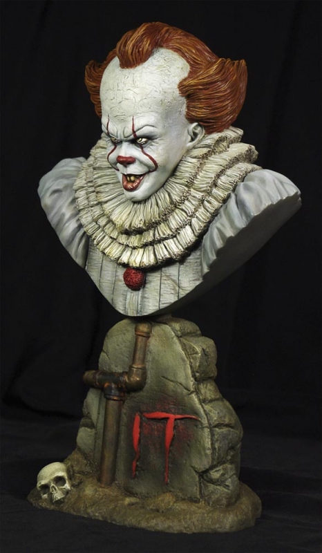 It 2017 Movie Pennywise The Clown 1/4 Scale Bust Model Kit SPECIAL ORDER - Click Image to Close