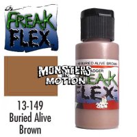Freak Flex Buried Alive Brown Paint 1 Ounce Flip Top Bottle