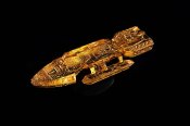 Battlestar Galactica Limited Edition Gold Classic Galactica 10.5" Die-Cast Ship