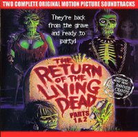 Return Of The Living Dead Parts 1 & 2 Soundtrack CD Various Artists