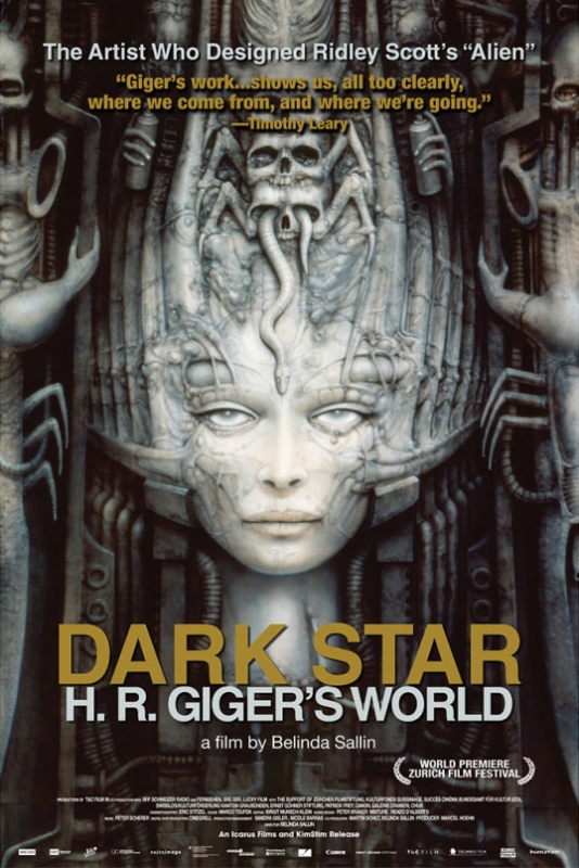 Dark Star H.R. Giger's World 2015 Documentary DVD - Click Image to Close