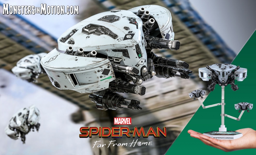 Spider-Man Far From Home 1/6 Scale Mysterio's Drones Replica - Click Image to Close