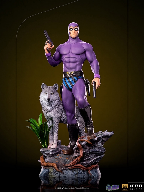 Defenders of the Earth Phantom Deluxe 1/10 Scale Statue - Click Image to Close