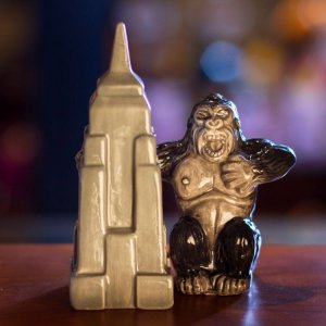 King Kong and Empire State Building Salt and Pepper Shakers