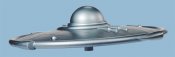 Plan 9 From Outer Space Flying Saucer Model Kit by Polar Lights Lindberg Re-Issue