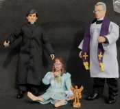 Exorcist 8 Inch Retro Style Clothed Figure Set of 3 Figures