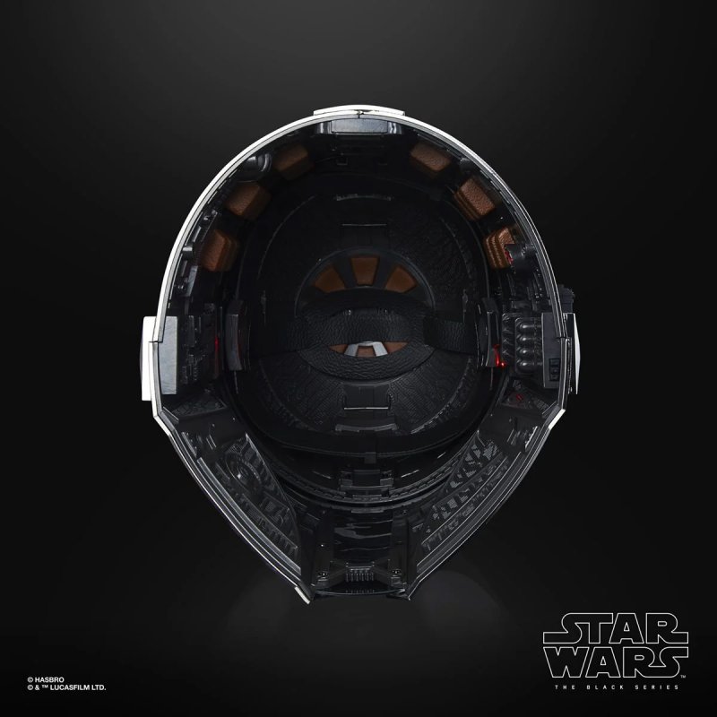 Star Wars The Black Series The Mandalorian Premium Electronic Helmet Prop Replica - Click Image to Close