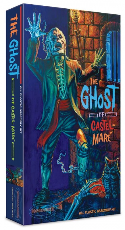 Ghost Of Castle-Mare Plastic Model Kit 2nd Issue Aurora Style OOP - Click Image to Close