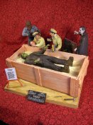 Monster Scenes Scale McDougals Frankenstein Crate Scene Model Kit