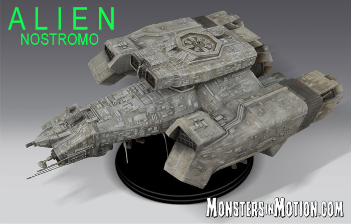 Alien 1979 USCSS Nostromo Large Scale Model Replica - Click Image to Close