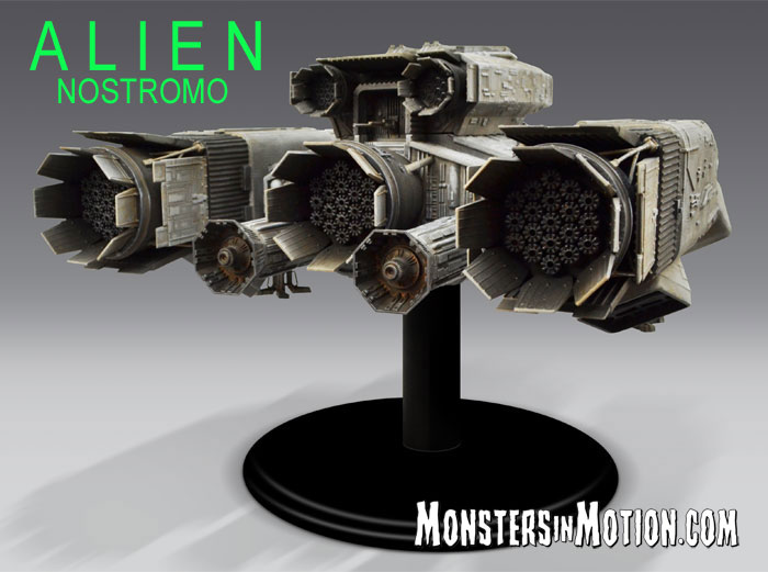 Alien 1979 USCSS Nostromo Large Scale Model Replica - Click Image to Close