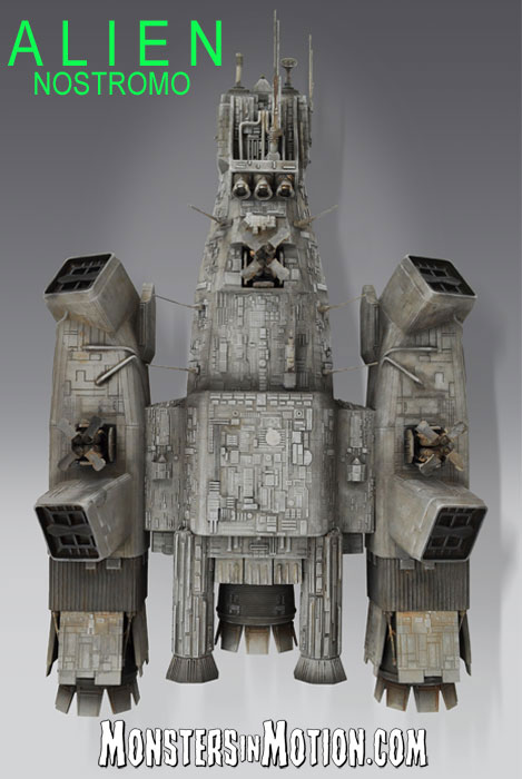 Alien 1979 USCSS Nostromo Large Scale Model Replica - Click Image to Close