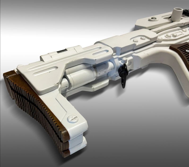 Alien Romulus Life Size Pulse Rifle Prop Replica - Click Image to Close