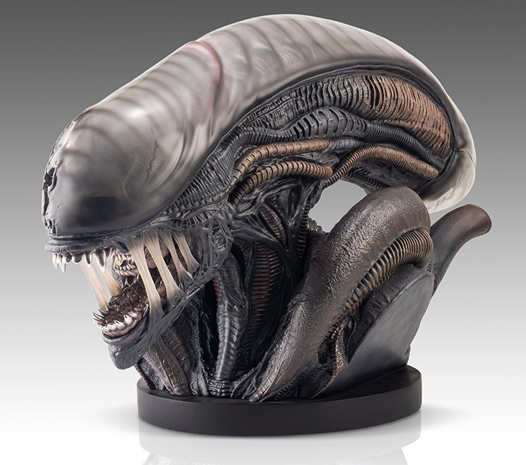 Alien Romulus Scorched Xenomorph Lifesize Bust - Click Image to Close