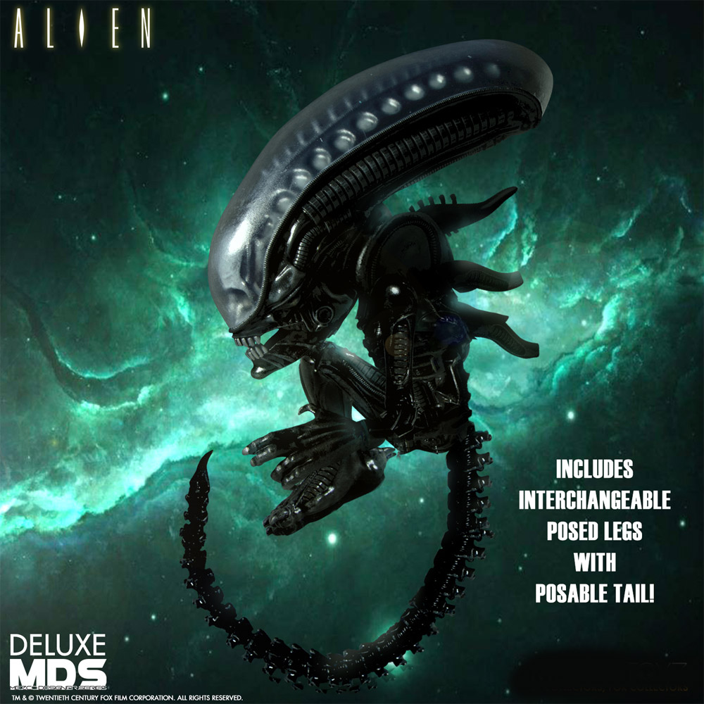 Alien Xenomorph 7 Inch Deluxe MDS Collectible Figure - Click Image to Close