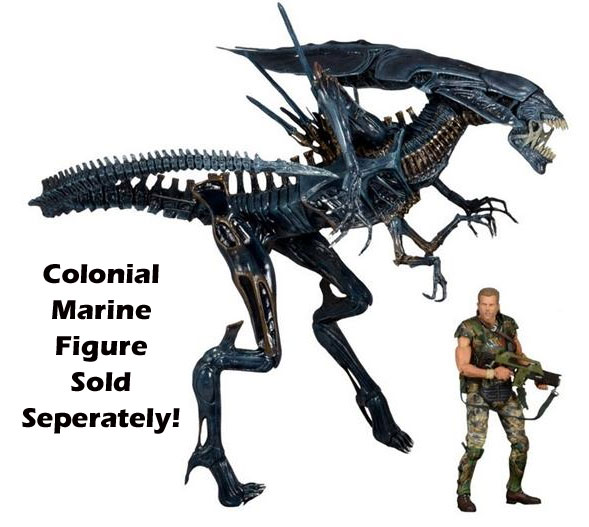 Aliens Alien Queen Ultra Deluxe Boxed 30 Inch Figure New Packaging - Click Image to Close