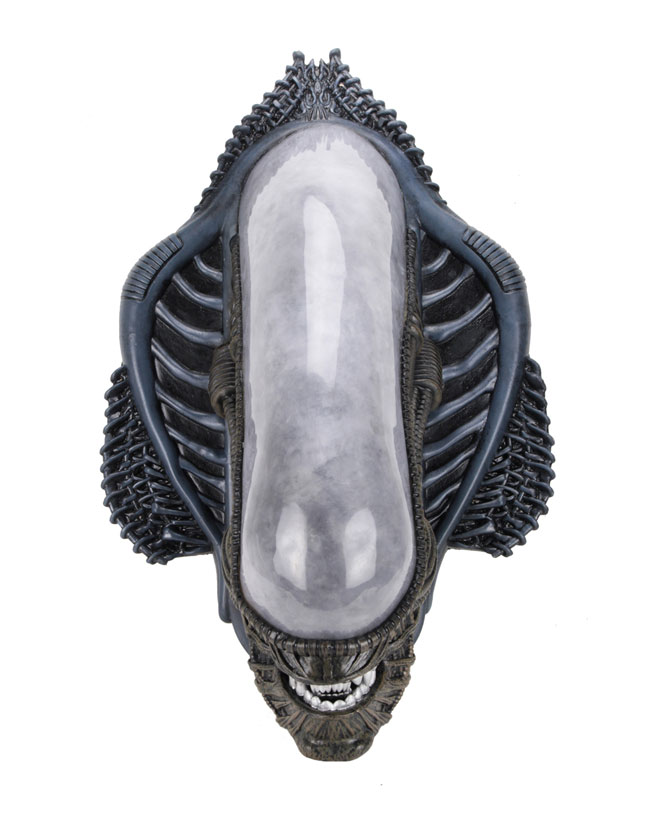 Alien Xenomorph Life-Size Foam Replica Wall-Mounted Bust - Click Image to Close