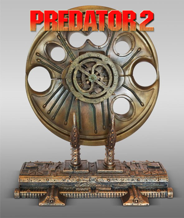 Predator 2 Cutting Disc Prop Replica with Lights LIMITED EDITION - Click Image to Close