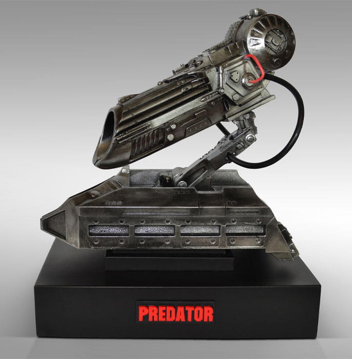 Predator Plasmacaster Shoulder Cannon Prop Replica - Click Image to Close