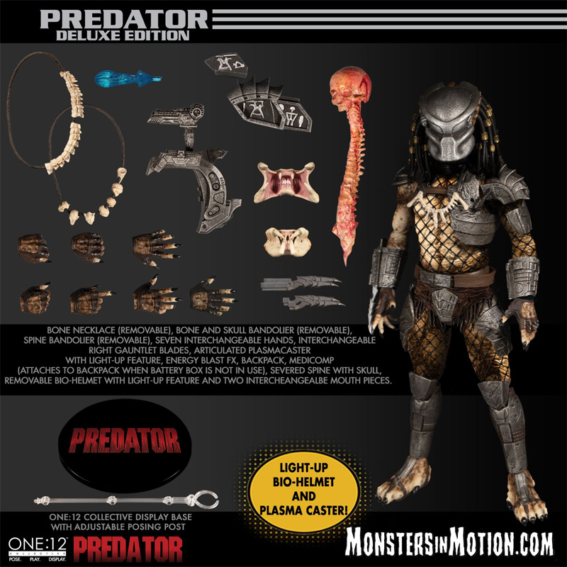 Predator Deluxe Edition ONE:12 Collective Figure - Click Image to Close