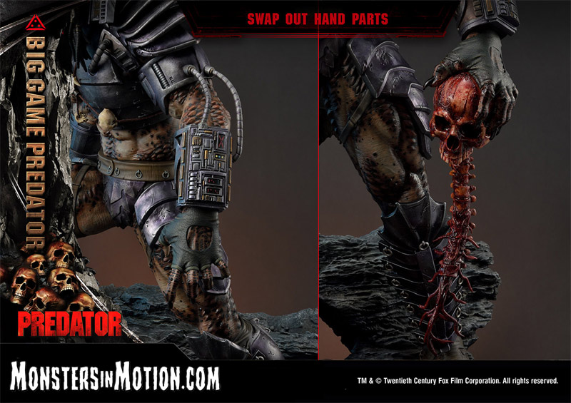 Predator Big Game Predator 27" Tall Statue - Click Image to Close