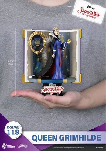 Snow White Story Book Series Queen Grimhilde D-Stage Statue - Click Image to Close