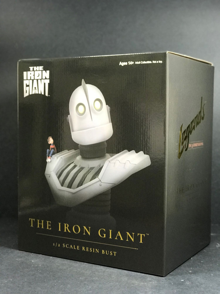 Iron Giant Legends in 3D Resin Bust LIMITED EDITION - Click Image to Close