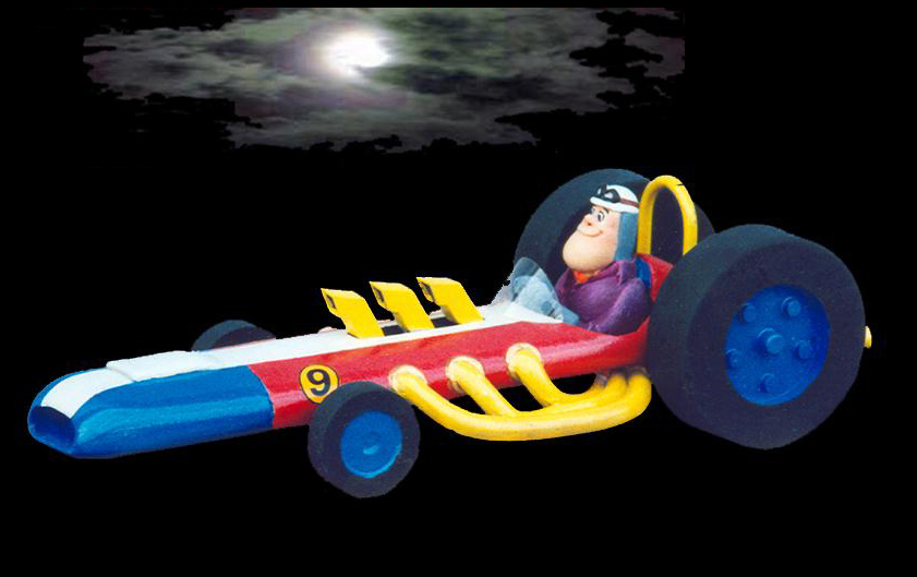 Wacky Races Turbo Terrific Model Assembly Resin Kit: - Click Image to Close