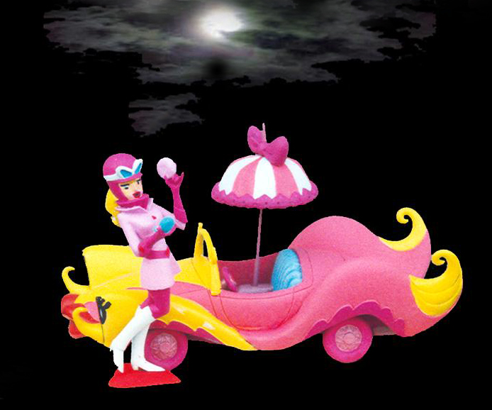 Wacky Races Compact Pussycat Model Resin Assembly Kit