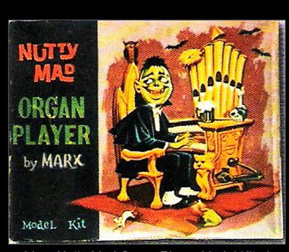 Nutty Mad Organ Player Marx Model Kit Reproduction - Click Image to Close