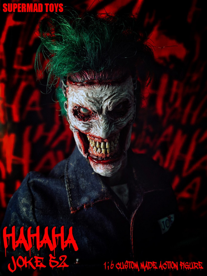 Custom Made 1//6 Scale Joker Full COMPLETE Figure
