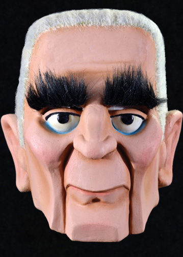 Mad Monster Party Baron Von Frankenstein Halloween Mask - Click Image to Close
