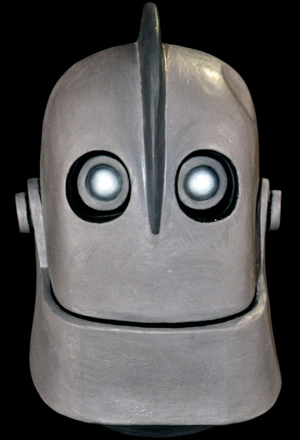 Iron Giant Adult Latex Pullover Halloween Mask - Click Image to Close