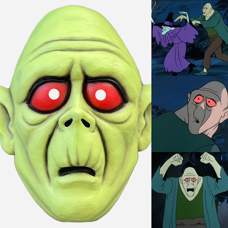 Scooby Doo ZOMBIE Vacuform Retro Mask - Click Image to Close
