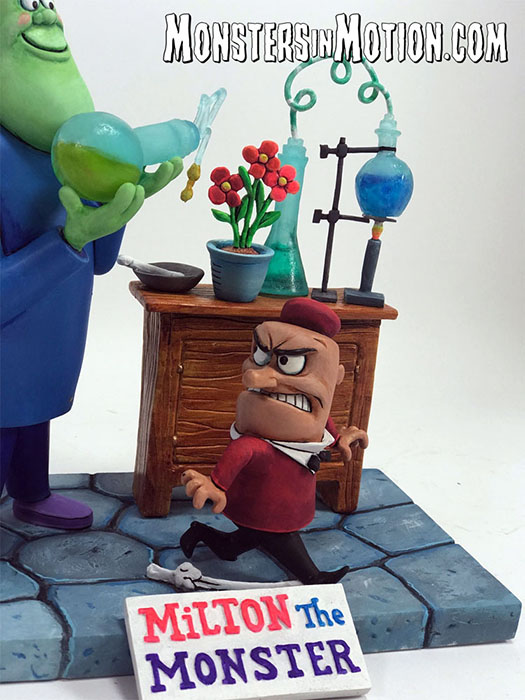 Milton The Monster Diorama Model Kit - Click Image to Close