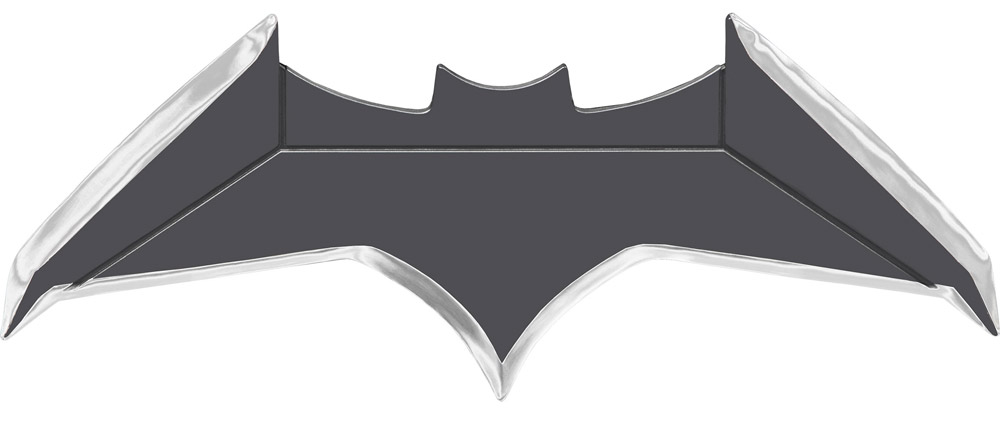 Batman 2017 Justice League Batman Metal Batarang Prop Replica - Click Image to Close