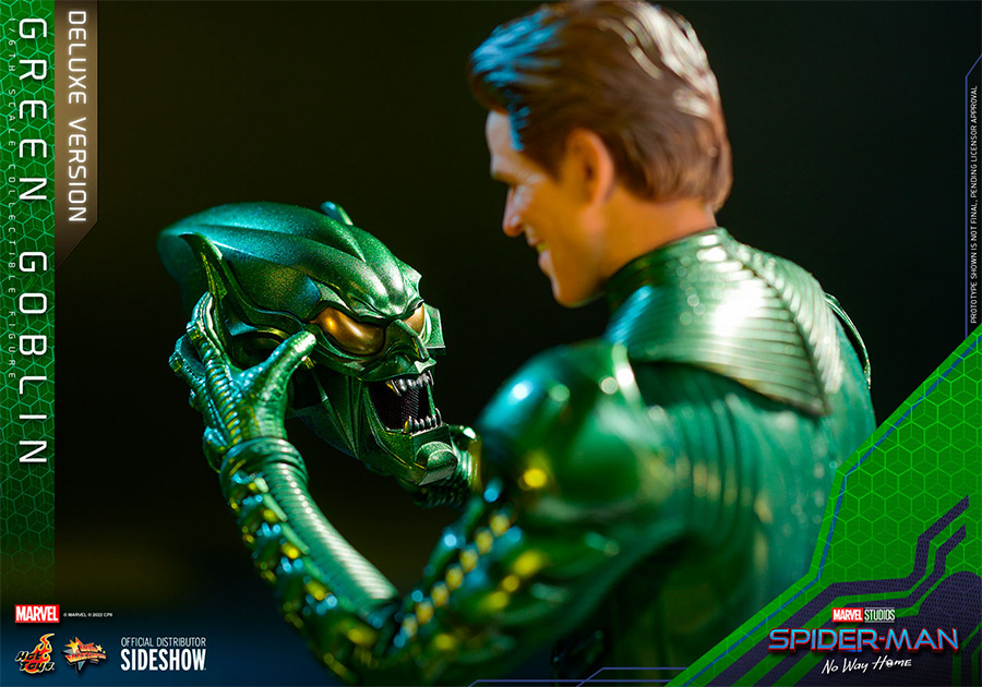 Green Goblin Deluxe Version 1/6 Scale Figure by Hot Toys - Click Image to Close