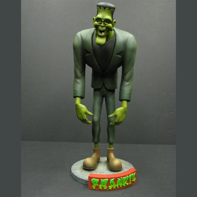 Groovie Goolies Frankie 11" Resin Model Kit - Click Image to Close