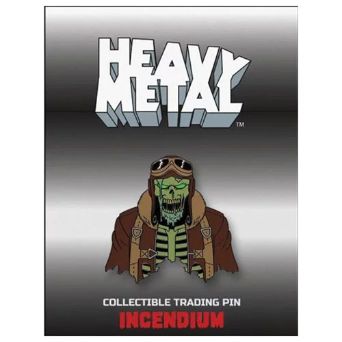 Heavy Metal The Movie 1981 Nelson B-17 Bomber Lapel Pin - Click Image to Close