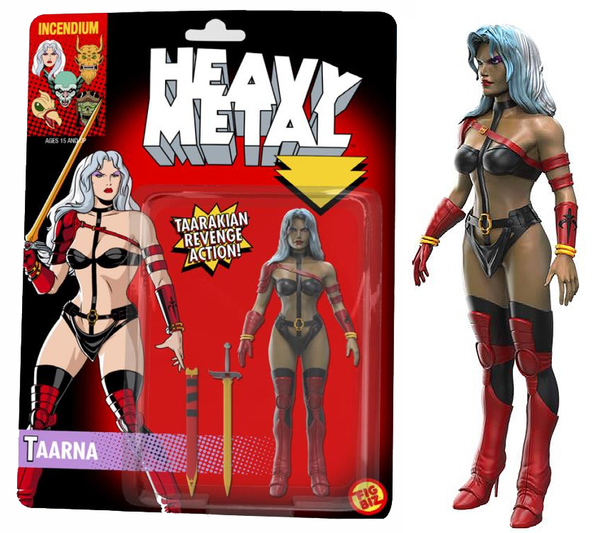 Heavy Metal The Movie 1981 Taarna 5" Action Figure - Click Image to Close