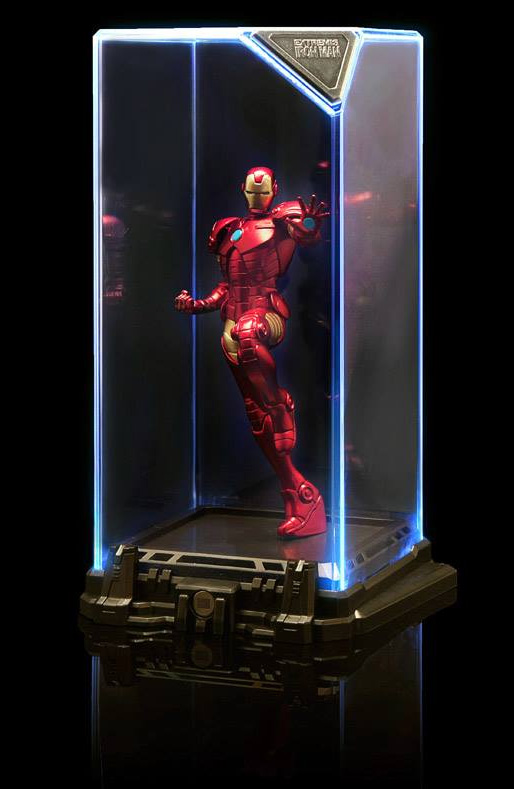 Iron Man Super Hero Illuminate Gallery Collection 1 Figure - Click Image to Close