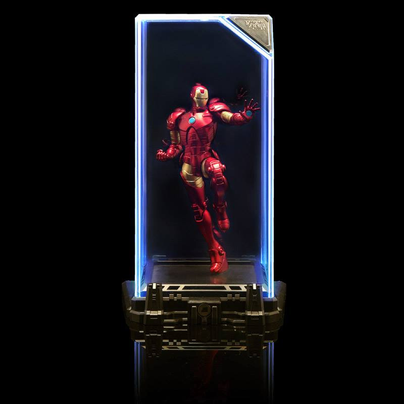 Iron Man Super Hero Illuminate Gallery Collection 1 Figure - Click Image to Close
